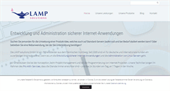 Desktop Screenshot of lamp-solutions.de